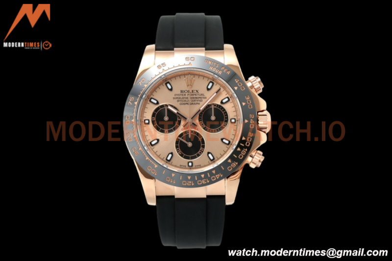 Rolex - Daytona 116515LN 40mm Tungsten Gain Weight Cer RG/RU Champ/Blk ZF SH4130