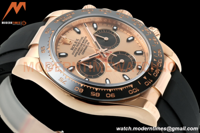 Rolex - Daytona 116515LN 40mm Tungsten Gain Weight Cer RG/RU Champ/Blk ZF SH4130