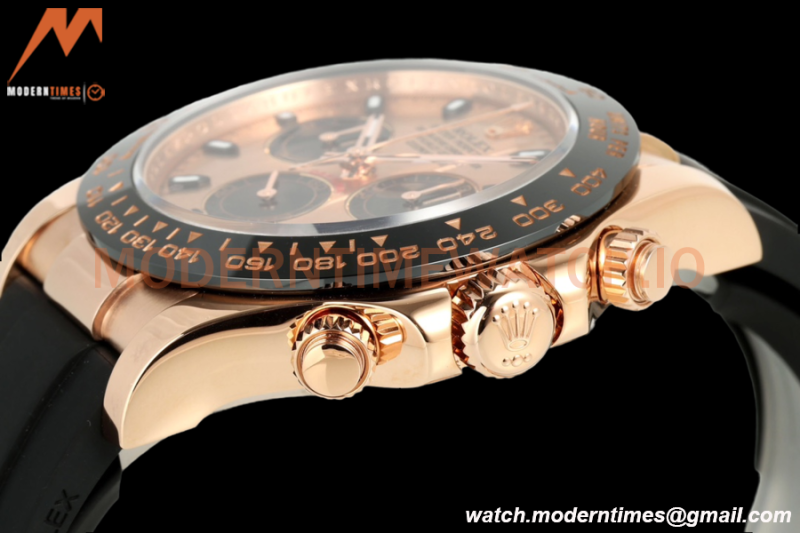 Rolex - Daytona 116515LN 40mm Tungsten Gain Weight Cer RG/RU Champ/Blk ZF SH4130
