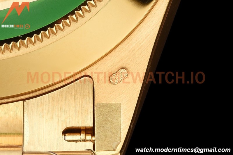 Rolex - Daytona 116508 40mm 904L YG/YG Grn/Stk VSF DD4130
