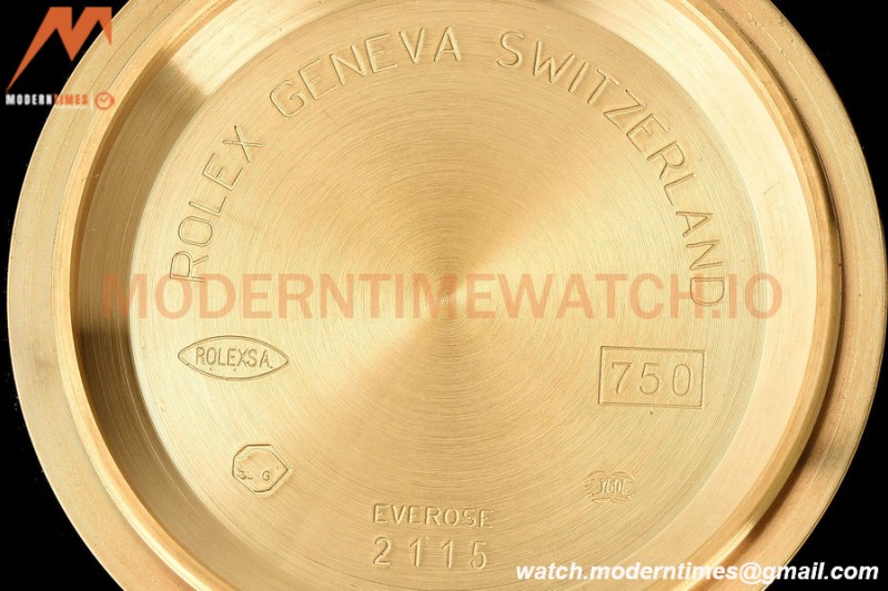 Rolex - Daytona 116508 40mm 904L YG/YG Grn/Stk VSF DD4130