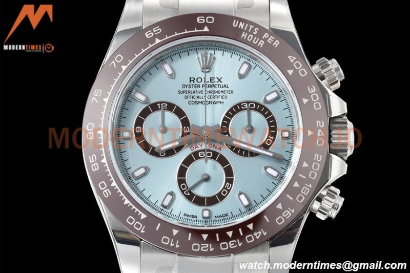 Rolex - Daytona 116506 40mm 904L Brn CER/SS I-Blu/Stk VSF DD4130