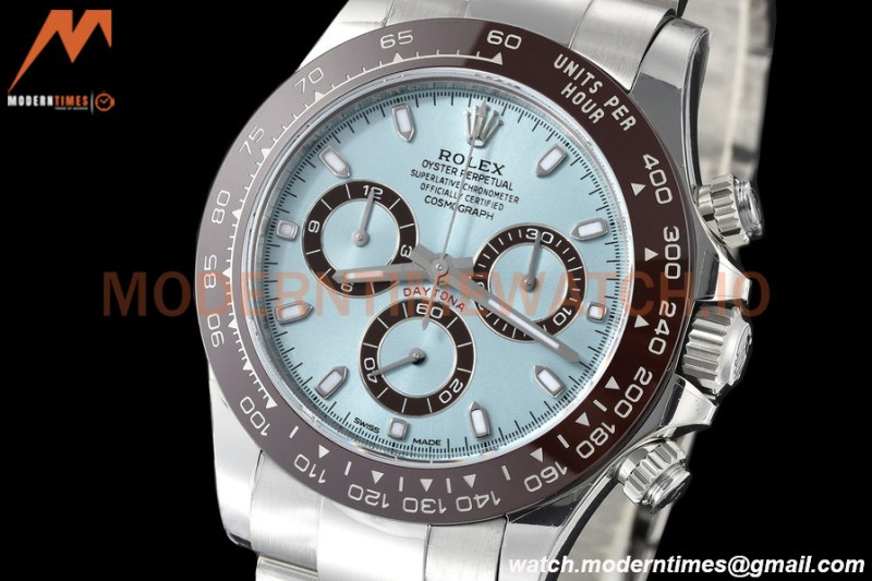 Rolex - Daytona 116506 40mm 904L Brn CER/SS I-Blu/Stk VSF DD4130