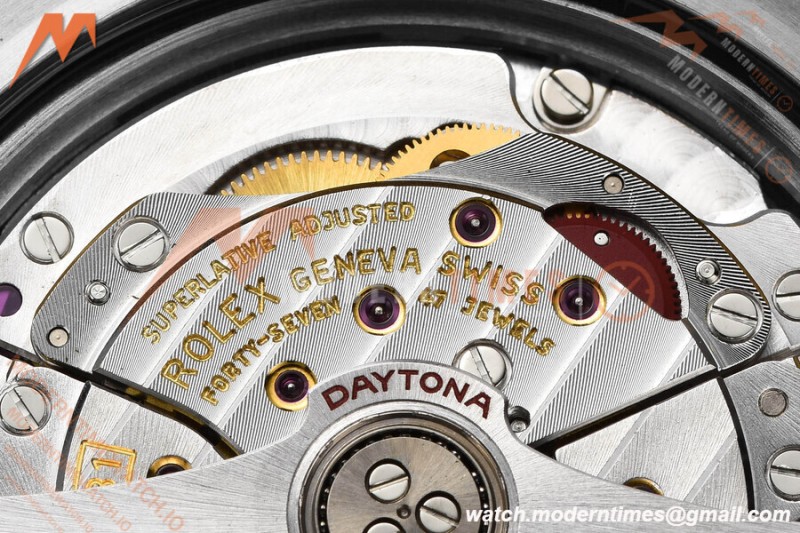 Rolex - Daytona 126519 40mm V2 Gain Weight CER/WG/RU Blk/Silv/Stk VSF DD4131