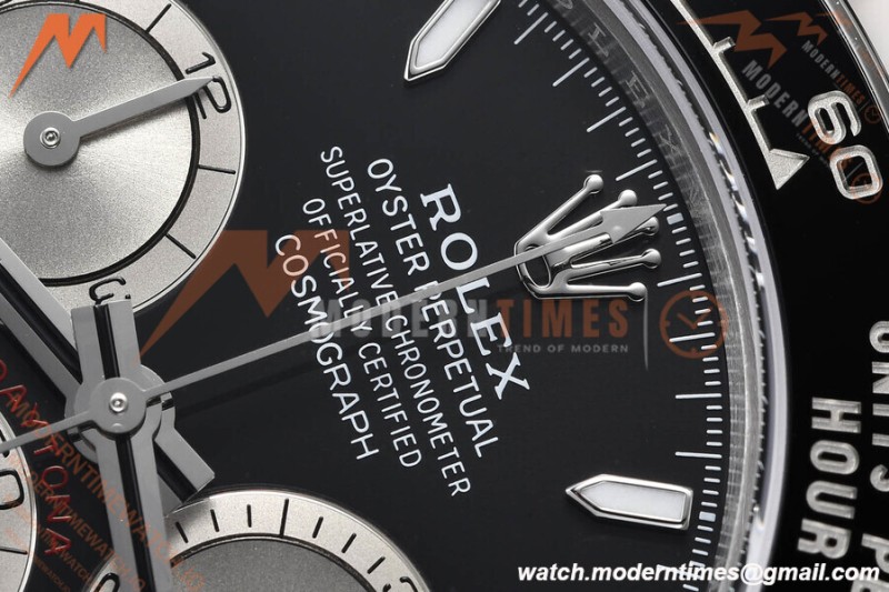 Rolex - Daytona 126519 40mm V2 Gain Weight CER/WG/RU Blk/Silv/Stk VSF DD4131