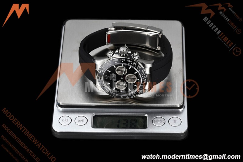 Rolex - Daytona 126519 40mm V2 Gain Weight CER/WG/RU Blk/Silv/Stk VSF DD4131