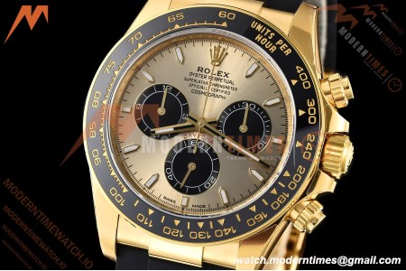 Rolex - Daytona 126518 40mm V2 Gain Weight CER/YG/RU Gold/Blk/Stk VSF DD4131