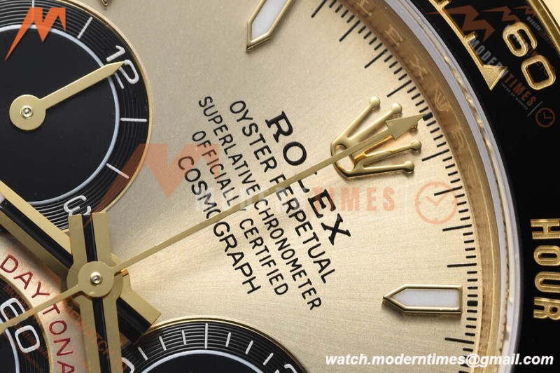 Rolex - Daytona 126518 40mm V2 Gain Weight CER/YG/RU Gold/Blk/Stk VSF DD4131