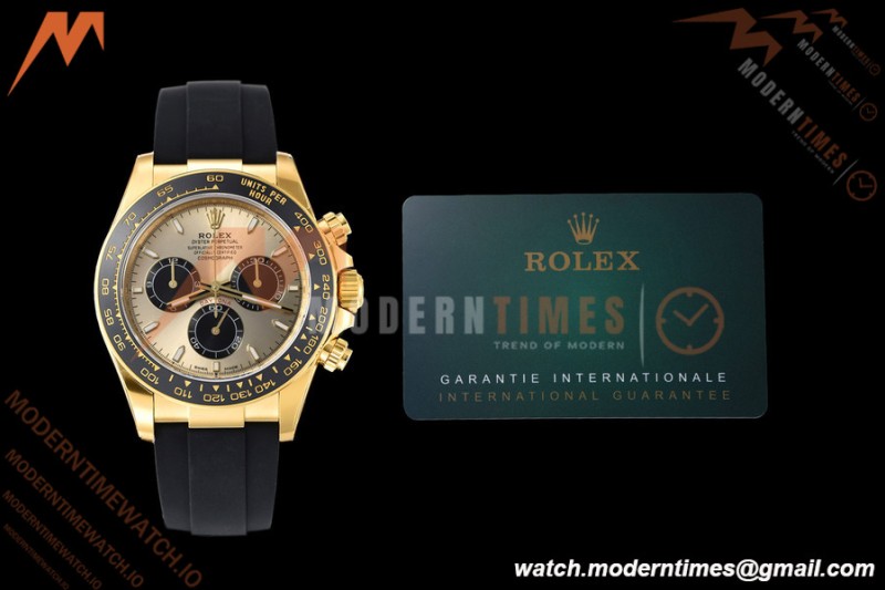 Rolex - Daytona 126518 40mm V2 Gain Weight CER/YG/RU Gold/Blk/Stk VSF DD4131