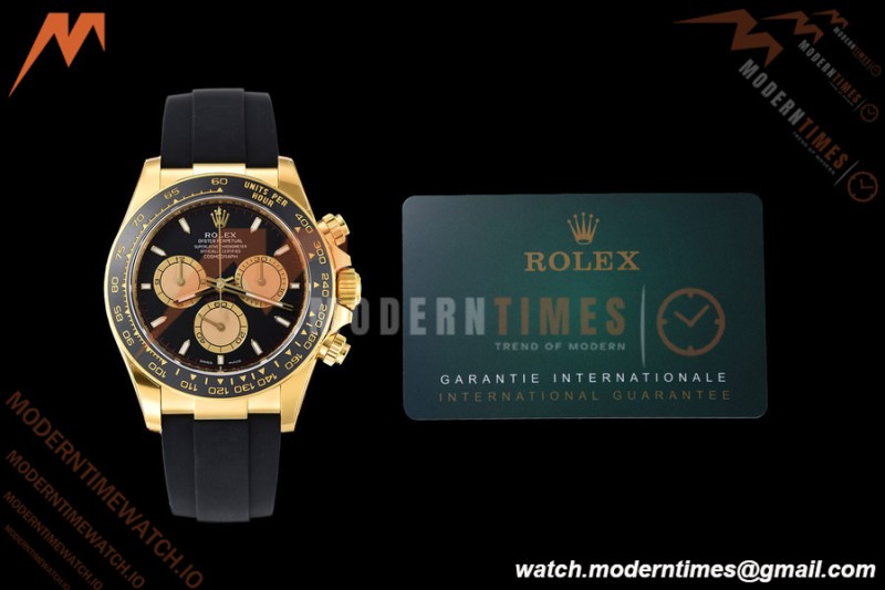 Rolex - Daytona 126518 40mm V2 Gain Weight CER/YG/RU Blk/Gold/Stk VSF DD4131
