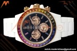 Rolex - Daytona Rainbow 40mm CER/CER Blk/Rbw Black Sonic DD4130