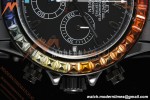 Rolex - Blaken Daytona Rainbow 40mm Diamond DLC/DLC Black/Stk Sonic DD4130
