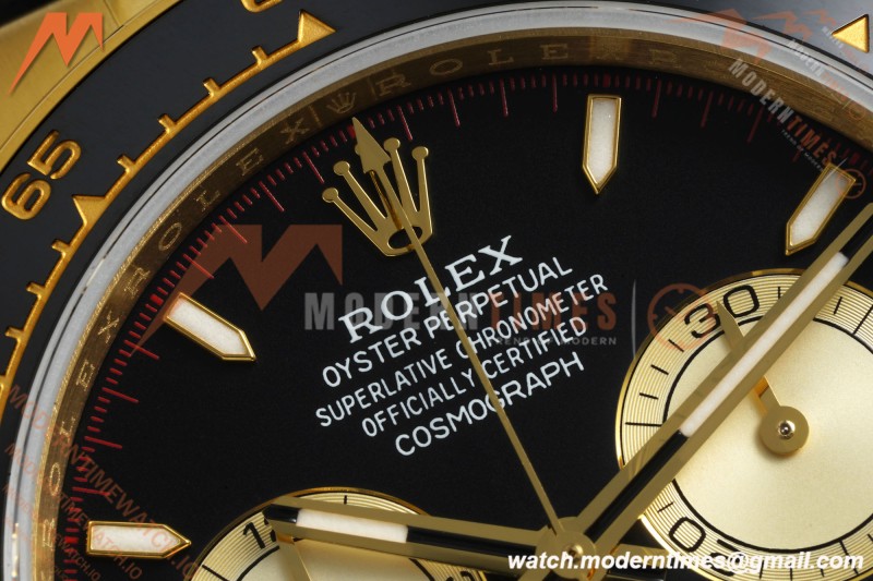 Rolex - Daytona 126518LN 40mm V10 Gain Weight CER/YG/RU Blk/Gold/Stk QF SH4131