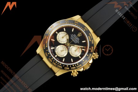 Rolex - Daytona 126518LN 40mm V10 Gain Weight CER/YG/RU Blk/Gold/Stk QF SH4131 | 롤렉스 - 데이토나 126518LN 40mm V10 게인 웨이트 CER/YG/RU 블랙/골드/스틸 QF SH4131