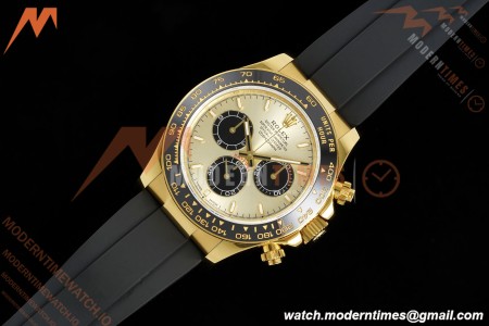 Rolex - Daytona 126518LN 40mm V10 Gain Weight CER/YG/RU Gold/Blk/Stk QF SH4131 | 롤렉스 - 데이토나 126518LN 40mm V10 게인 웨이트 CER/YG/RU 골드/블랙/스틸 QF SH4131