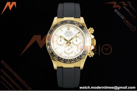 Rolex - Daytona 126518LN 40mm V10 Gain Weight CER/YG/RU Wht/Stk QF SH4131