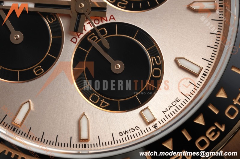 Rolex - Daytona 126515LN 40mm V10 Gain Weight CER/RG/RU RG/Blk/Stk QF SH4131