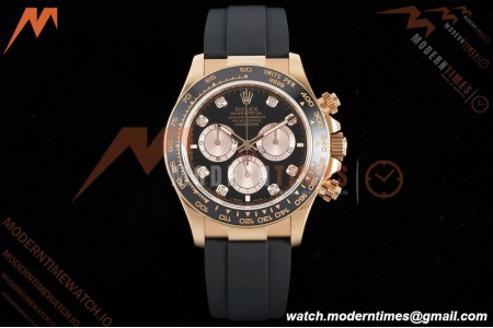 Rolex - Daytona 126515LN 40mm V10 Gain Weight CER/RG/RU Blk/RG/Dia QF SH4131