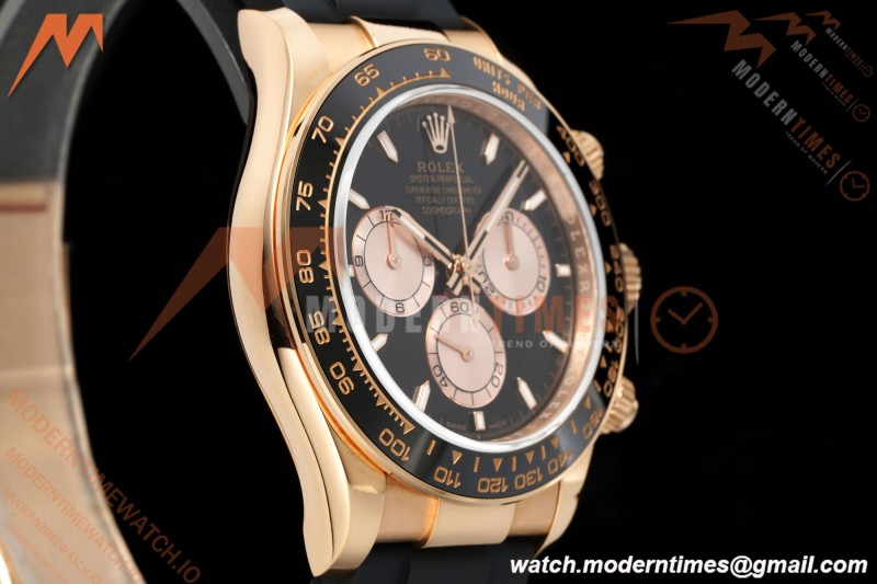 Rolex - Daytona 126515LN 40mm V10 Gain Weight CER/RG/RU Blk/RG/Stk QF SH4131 | 롤렉스 - 데이토나 126515LN 40mm V10 게인 웨이트 CER/RG/RU 블랙/RG/Stk QF SH4131