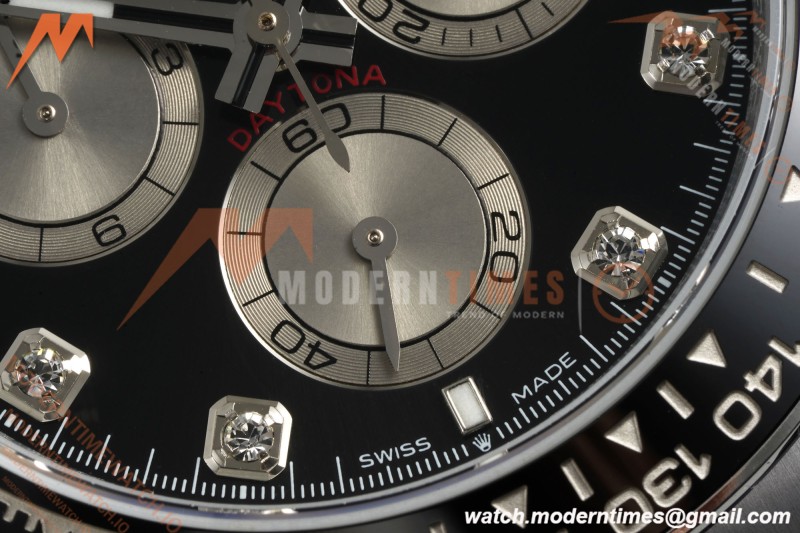 Rolex - Daytona 126519LN 40mm V10 Gain Weight CER/SS/RU Blk/Gry/Dia QF SH4131 | 롤렉스 - 데이토나 126519LN 40mm V10 게인 웨이트 CER/SS/RU 블랙/그레이/직경 QF SH4131