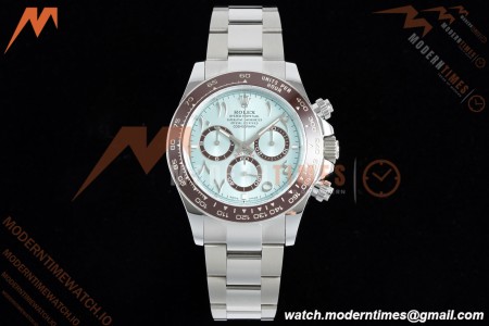 Rolex - Daytona 126506 40mm Brn CER/SS I-Blu Arabic Dial QF V5 SH4131