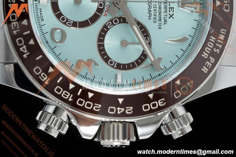 Rolex - Daytona 126506 40mm Brn CER/SS I-Blu Arabic Dial QF V5 SH4131