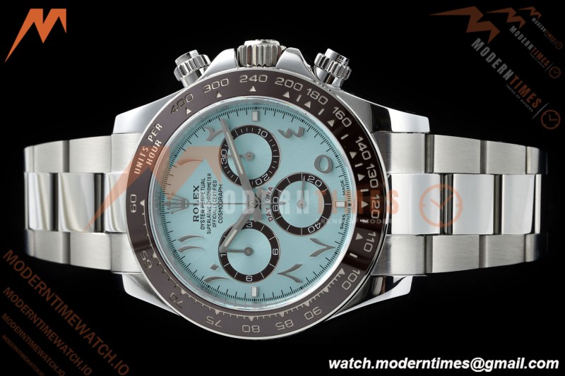 Rolex - Daytona 126506 40mm Gain Weight Brn CER/SS I-Blu Arabic Dial QF V6 SH4131