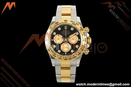 Rolex - Daytona 126503 40mm 904L YG/SS Blk/Gold/Dia THBF SH4131 | 롤렉스 - 데이토나 126503 40mm 904L YG/SS 블랙/골드/다이아 THBF SH4131