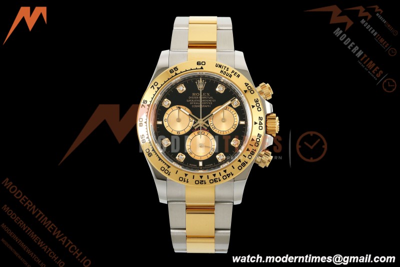 Rolex - Daytona 126503 40mm 904L YG/SS Blk/Gold/Dia THBF SH4131