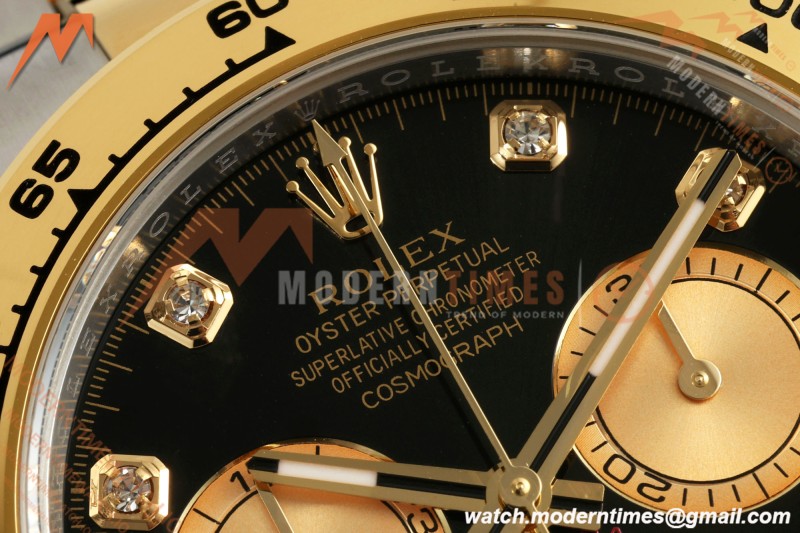 Rolex - Daytona 126503 40mm 904L YG/SS Blk/Gold/Dia THBF SH4131