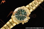 Rolex - Daytona 116508 40mm Tungsten Gain Weight YG/YG Green Dial 3CF V2 SH4130 | 롤렉스 - 데이토나 116508 40mm 텅스텐 게인 웨이트 YG/YG 그린 다이얼 3CF V2 SH4130