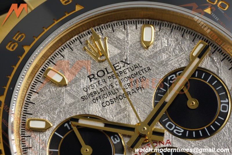 Rolex - Daytona 116518LN 40mm Tungsten Gain Weight YG/RU Meteorite Dial 3CF V2 SH4130