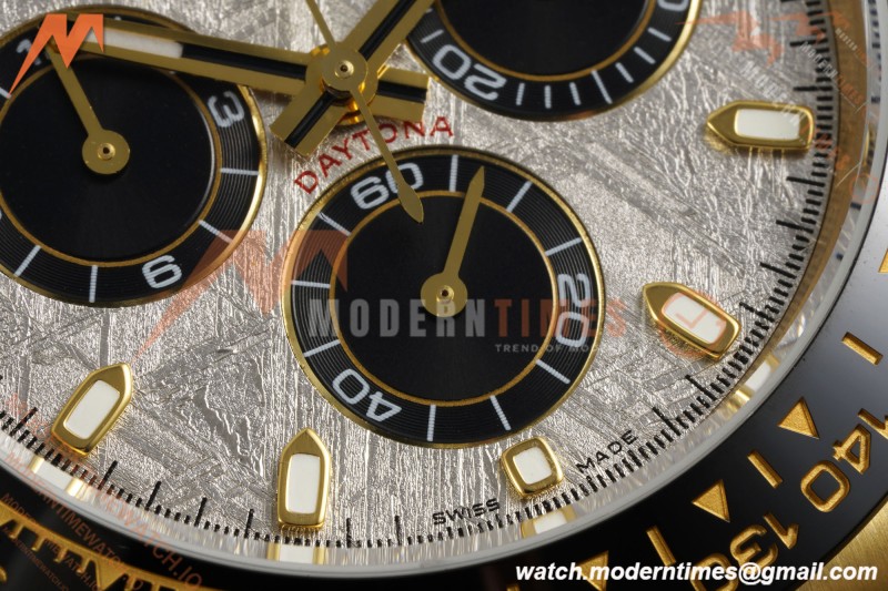 Rolex - Daytona 116518LN 40mm Tungsten Gain Weight YG/RU Meteorite Dial 3CF V2 SH4130