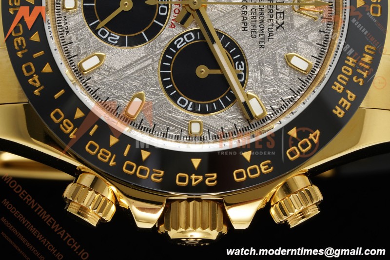 Rolex - Daytona 116518LN 40mm Tungsten Gain Weight YG/RU Meteorite Dial 3CF V2 SH4130