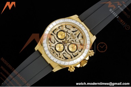 Rolex - Daytona 116588TBR 40mm Tungsten Gain Weight YG/RU Diamond Dial 3CF SH4130