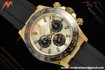 Rolex - Daytona 116518LN 40mm Tungsten Gain Weight YG/RU Champagne Dial 3CF V2 SH4130 | 롤렉스 - 데이토나 116518LN 40mm 텅스텐 게인 웨이트 YG/RU 샴페인 다이얼 3CF V2 SH4130