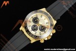 Rolex - Daytona 116518LN 40mm Tungsten Gain Weight YG/RU Champagne Dial 3CF V2 SH4130 | 롤렉스 - 데이토나 116518LN 40mm 텅스텐 게인 웨이트 YG/RU 샴페인 다이얼 3CF V2 SH4130