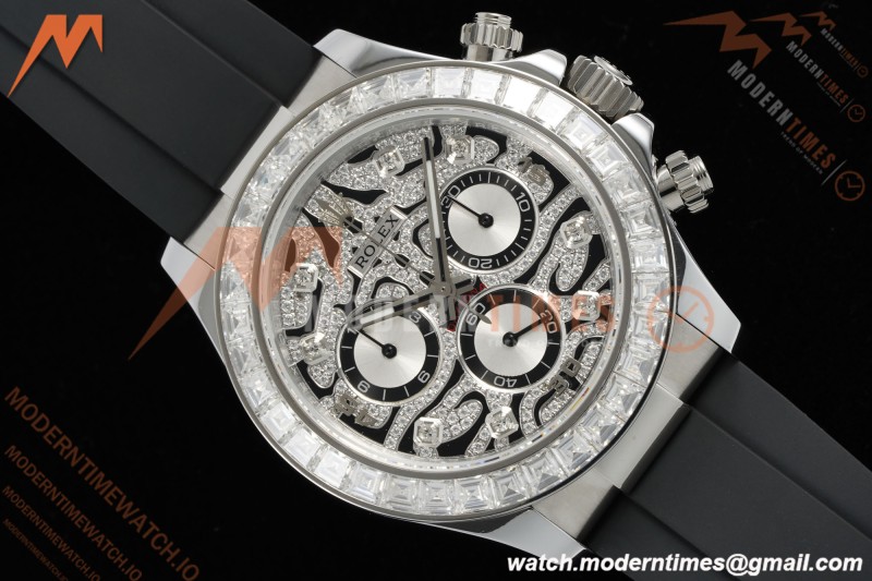 Rolex - Daytona 116589TBR 40mm Tungsten Gain Weight WG/RU Diamond Dial 3CF SH4130 | 롤렉스 - 데이토나 116589TBR 40mm 텅스텐 게인 웨이트 WG/RU 다이아몬드 다이얼 3CF SH4130