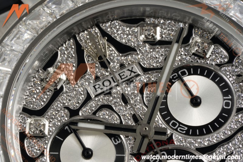 Rolex - Daytona 116589TBR 40mm Tungsten Gain Weight WG/RU Diamond Dial 3CF SH4130 | 롤렉스 - 데이토나 116589TBR 40mm 텅스텐 게인 웨이트 WG/RU 다이아몬드 다이얼 3CF SH4130