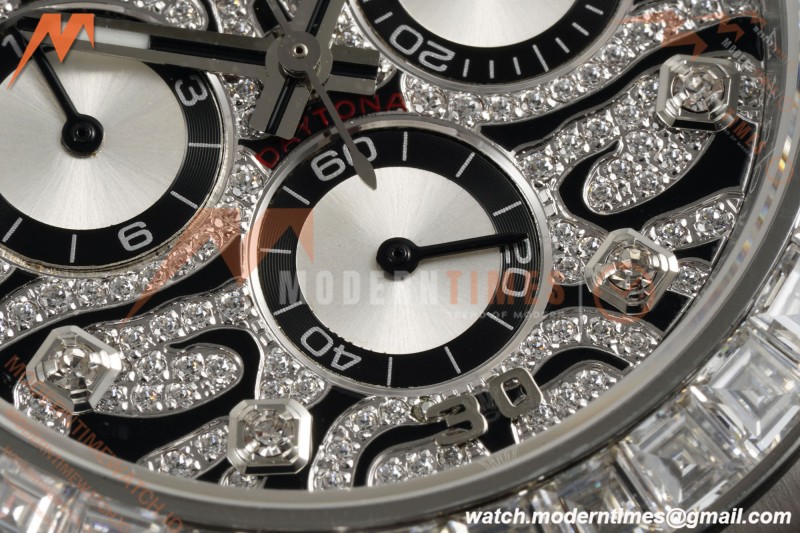 Rolex - Daytona 116589TBR 40mm Tungsten Gain Weight WG/RU Diamond Dial 3CF SH4130 | 롤렉스 - 데이토나 116589TBR 40mm 텅스텐 게인 웨이트 WG/RU 다이아몬드 다이얼 3CF SH4130
