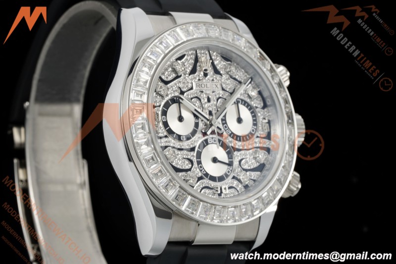 Rolex - Daytona 116589TBR 40mm Tungsten Gain Weight WG/RU Diamond Dial 3CF SH4130 | 롤렉스 - 데이토나 116589TBR 40mm 텅스텐 게인 웨이트 WG/RU 다이아몬드 다이얼 3CF SH4130