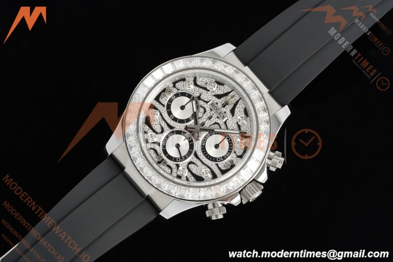 Rolex - Daytona 116589TBR 40mm Tungsten Gain Weight WG/RU Diamond Dial 3CF SH4130 | 롤렉스 - 데이토나 116589TBR 40mm 텅스텐 게인 웨이트 WG/RU 다이아몬드 다이얼 3CF SH4130