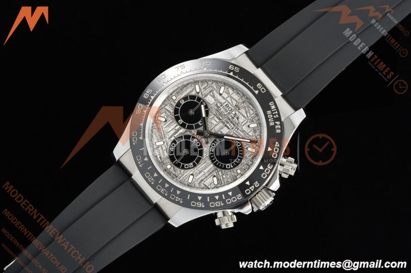Rolex - Daytona 116519LN 40mm Tungsten Gain Weight WG/RU Meteorite Dial 3CF V2 SH4130