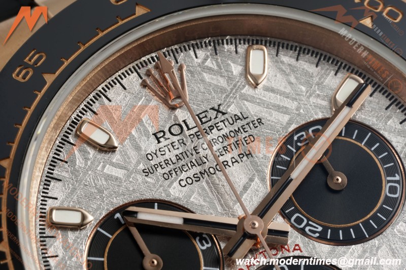 Rolex - Daytona 116515LN 40mm Tungsten Gain Weight RG/RU Meteorite Dial 3CF V2 SH4130 | 롤렉스 - 데이토나 116515LN 40mm 텅스텐 게인 웨이트 RG/RU 운석 다이얼 3CF V2 SH4130