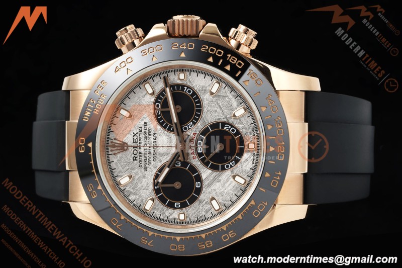 Rolex - Daytona 116515LN 40mm Tungsten Gain Weight RG/RU Meteorite Dial 3CF V2 SH4130 | 롤렉스 - 데이토나 116515LN 40mm 텅스텐 게인 웨이트 RG/RU 운석 다이얼 3CF V2 SH4130
