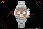 Rolex - Daytona 116509 40mm Tungsten Gain Weight WG/WG Mother of Pearl Diamond Dial 3CF V2 SH4130