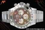 Rolex - Daytona 116509 40mm Tungsten Gain Weight WG/WG Mother of Pearl Diamond Dial 3CF V2 SH4130