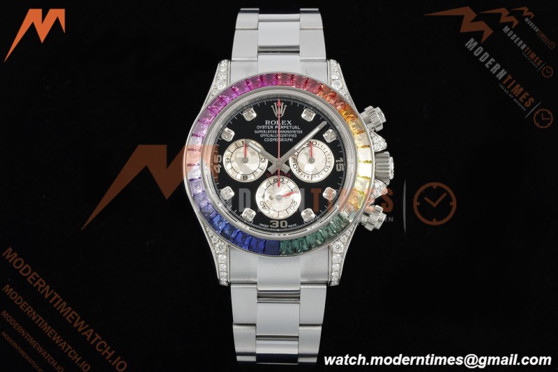 Rolex - Daytona 116599 RBOW 40mm Tungsten Gain Weight TU/TU Blk/Dia 3CF V2 SH4130
