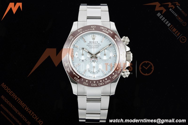 Rolex - Daytona 116506 Tungsten Gain Weight Brn CER/SS I-Blu/Dia 3CF V2 SH4130