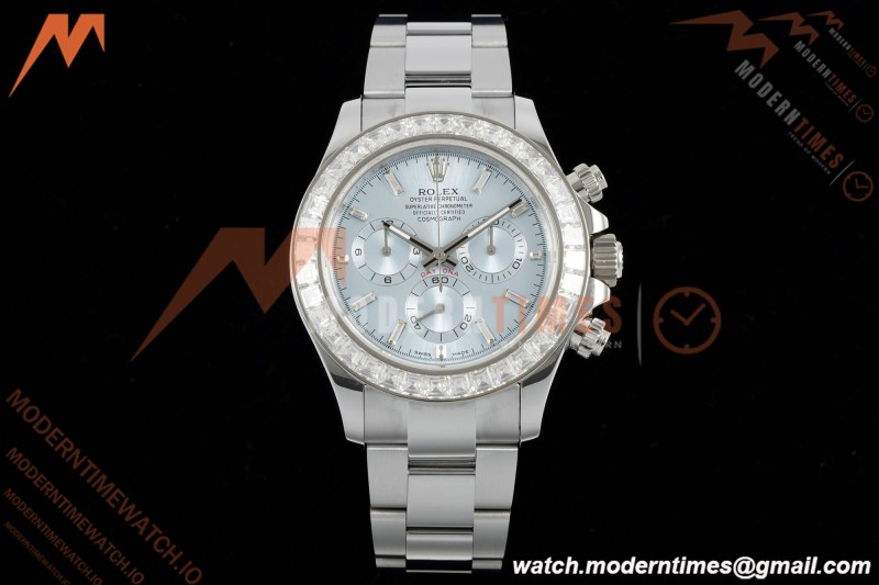 Rolex - Daytona 116576TBR Tungsten Gain Weight Brn Dia/SS I-Blu/Dia 3CF V2 SH4130